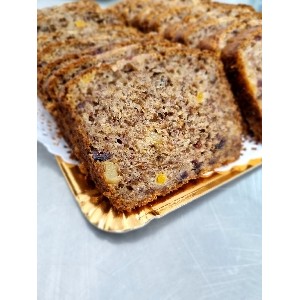 Banana Bread cu fructe confiate